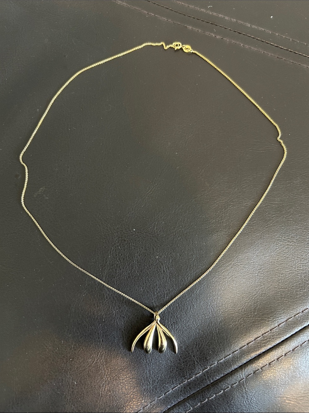 Source Unknown Petal Drop Necklace